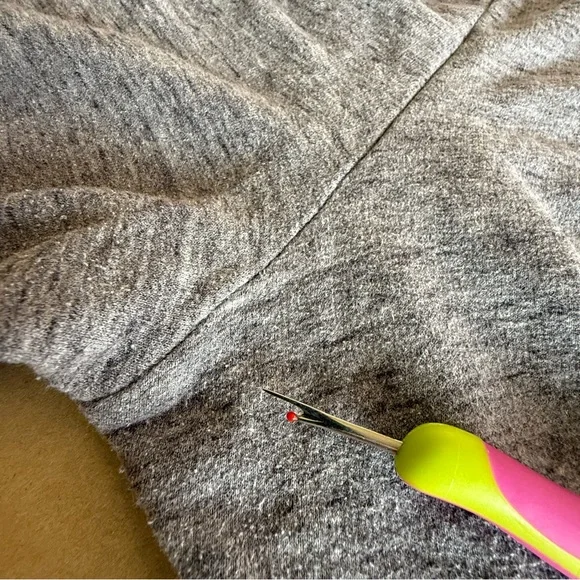 PINK VICTORIA’S SECRET HEATHER GRAY LACE-UP LIGHTWEIGHT LOGO SWEATPANTS *LARGE - Picture 15 of 16